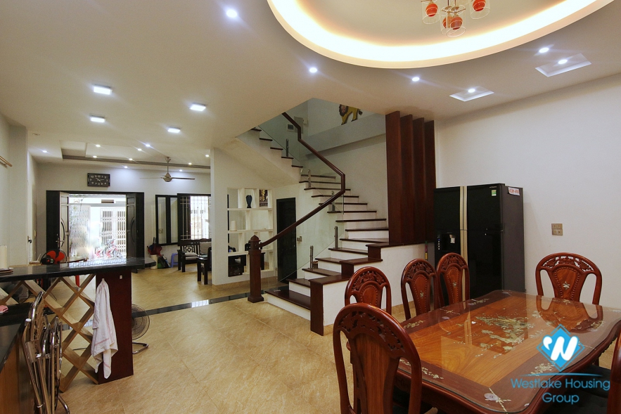 Three bedroom house for rent in Ngoc Thuy Long Bien